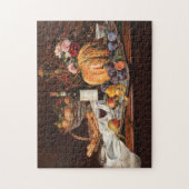 Puzzle Plums citrouilles Poires Pêches et vin Fruits d'au (Vertical)