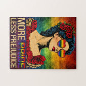 Puzzle Plus de fierté moins de préjugés Mois de la fierté (Horizontal)