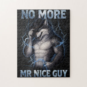 Puzzle Plus de Monsieur Gentil Mec Drôle de Mème de Loup