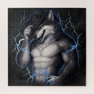 Puzzle Plus de Monsieur Gentil Mec Drôle de Mème de Loup