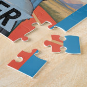 Puzzle Plus grand est mieux : un grand Danois à cheval su (Côté)