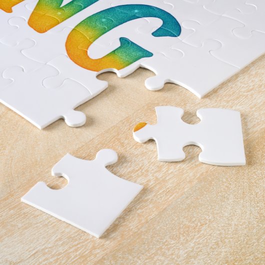 Puzzle Plus heureux quand je lis (Côté)