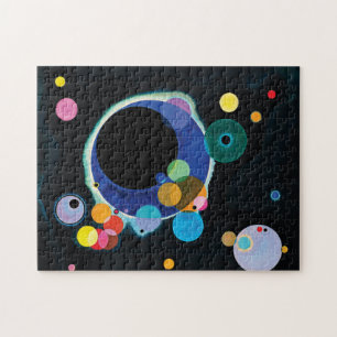 Puzzle Plusieurs cercles par Wassily Kandinsky
