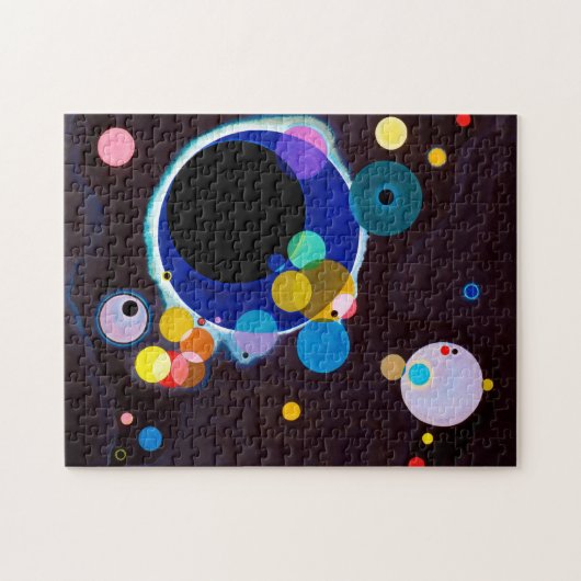 Puzzle Plusieurs cercles, Wassili Kandinsky (Horizontal)