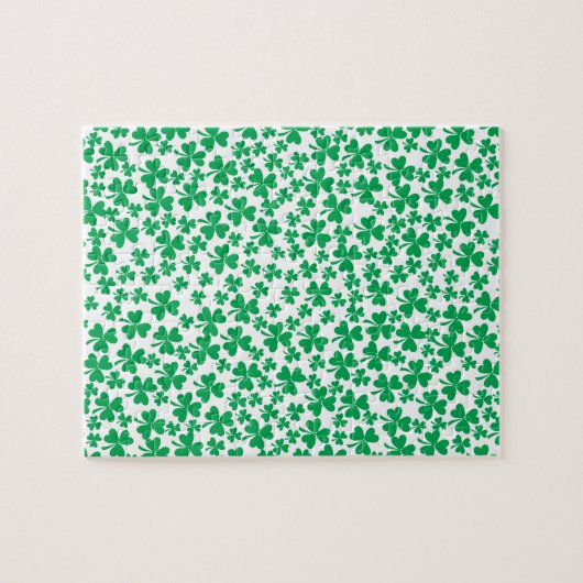 Puzzle Plusieurs Shamrocks (Horizontal)