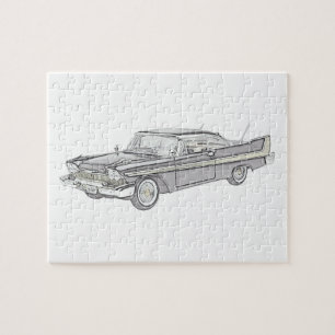 Puzzle Plymouth Fury 1958