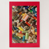 Puzzle Poches colorées de filetage à coudre (Vertical)