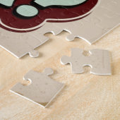 Puzzle Poddle aime le jeu de canasta  (Côté)