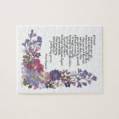 Puzzle Poème d'amitié (Horizontal)