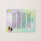 Puzzle Poème de crème glacée (Horizontal)