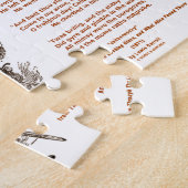 Puzzle Poème de Jabberwocky par Lewis Carroll (Côté)