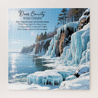 Puzzle Poème d'hiver du comté de Door Wisconsin