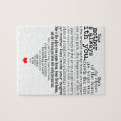 Puzzle Poème du jour de mère (Horizontal)