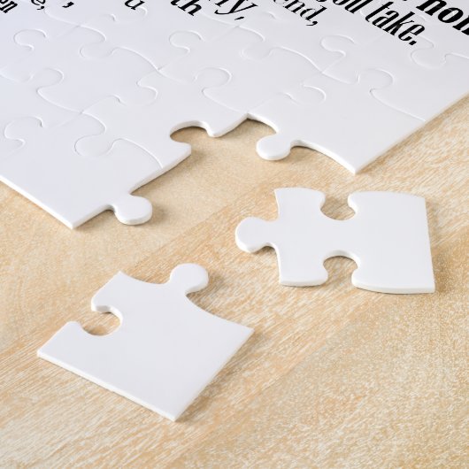 Puzzle Poème du jour de mère (Côté)