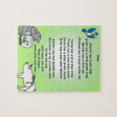 Puzzle Poème pour animaux (Horizontal)