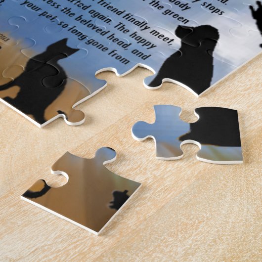 Puzzle Poème Rainbow Bridge (Côté)