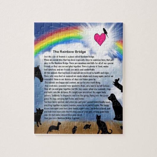 Puzzle Poème Rainbow Bridge (Vertical)
