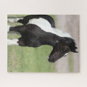 Puzzle Poignée noire et blanche pour vannière tzigane dre (Horizontal)