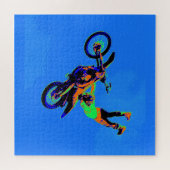 Puzzle Poignée volant - Motocross Stunt Freestyle (Horizontal)