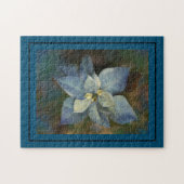 Puzzle - Poinsettia bleue (Horizontal)