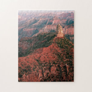 Puzzle Point impérial et bâti Hayden au coucher du sole