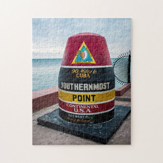 Puzzle Point le plus au sud (Vertical)