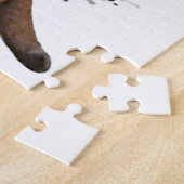 Puzzle Pointer à poil dur allemand (Côté)