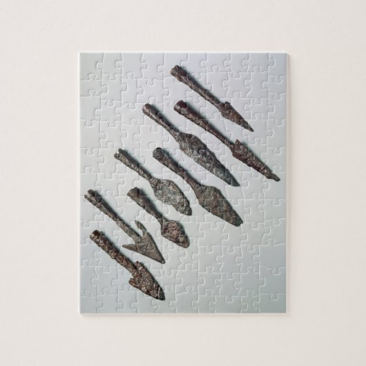 Puzzle Pointes de flèche, âge de fer (fer) (Vertical)