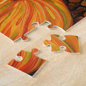 Puzzle Pointeur à poils durs Griffon automne Thanksgiving (Côté)