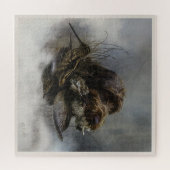 Puzzle Pointeur à poils durs Griffon, Chasse à la bécasse (Horizontal)