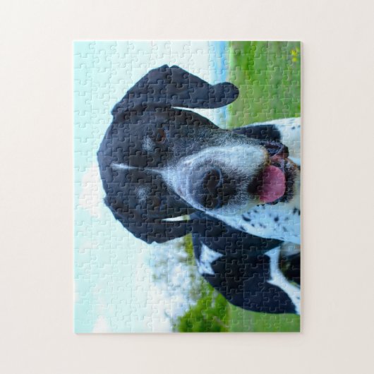 Puzzle Pointeur anglais. (Vertical)