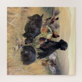 Puzzle Pointeurs allemands à poils courts (Horizontal)