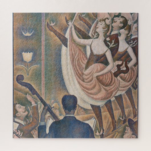 Puzzle Pointilliste néo-impressionniste Can-can Seurat (Vertical)