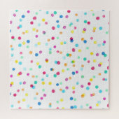 Puzzle Points Aquarelle Lumineux : Motif transparent. (Horizontal)