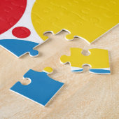 Puzzle Points Colorés et Chien Dalmatien (Côté)