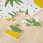 Puzzle Points d'ananas : Conception de fruits d'été (Côté)