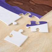 Puzzle Points de "brownie" (Côté)