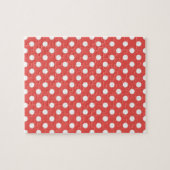 Puzzle Points rouges et blancs (Horizontal)