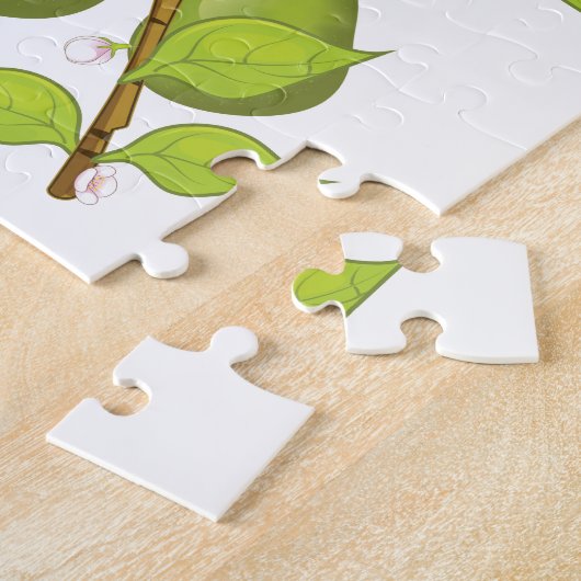 Puzzle Poires en croissance (Côté)