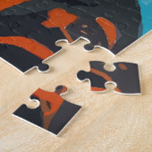 Puzzle Poirtrait de femme fauviste, JigSaw (Côté)