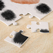 Puzzle Pois Abstraits : Géométrie aquarelle. (Côté)