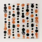 Puzzle Pois Abstraits : Géométrie aquarelle. (Horizontal)