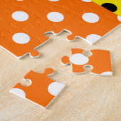 Puzzle Pois de surfaces composées multicolores (Côté)