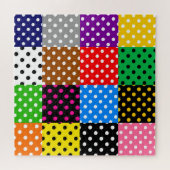 Puzzle Pois de surfaces composées multicolores (Horizontal)