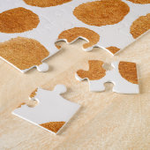 Puzzle Pois d'or : Gouache Abstraite (Côté)