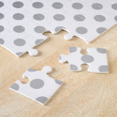 Puzzle Pois Silver Gradient par Shirley Taylor (Côté)