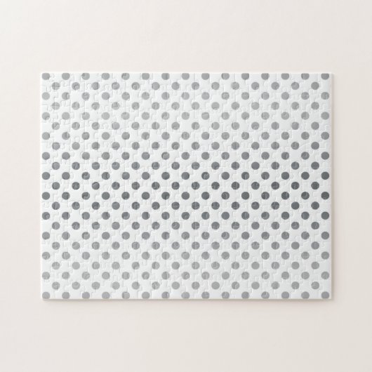 Puzzle Pois Silver Gradient par Shirley Taylor (Horizontal)