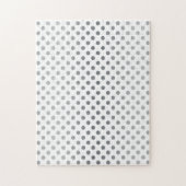 Puzzle Pois Silver Gradient par Shirley Taylor (Vertical)