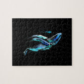 Puzzle Poison de Whale Swimming Diving (Horizontal)