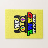 Puzzle Poison Keep Calm Game (Horizontal)